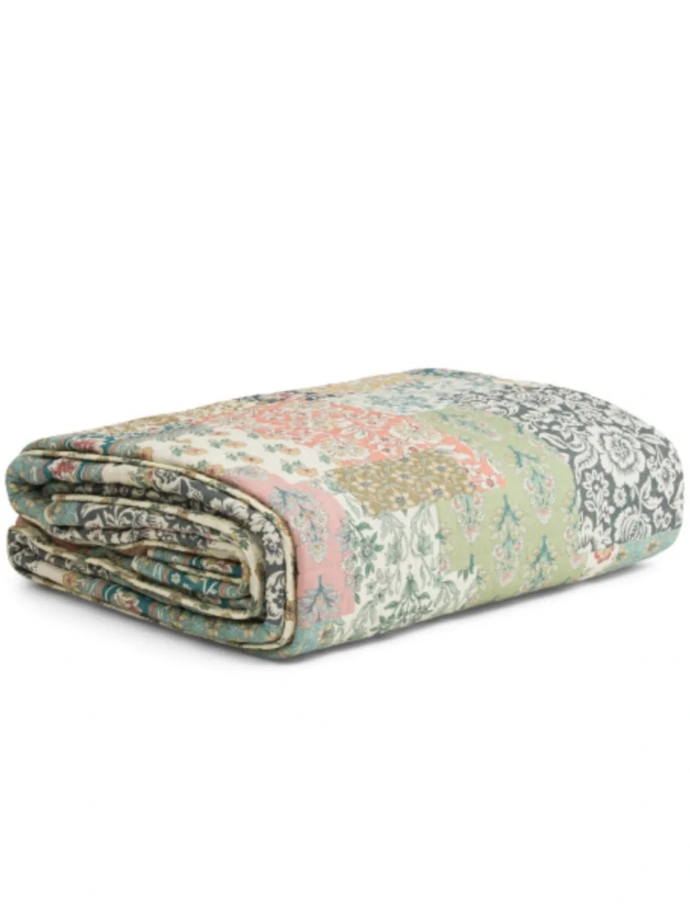 Rachel Zoe Floral Patchwork Quilt Set